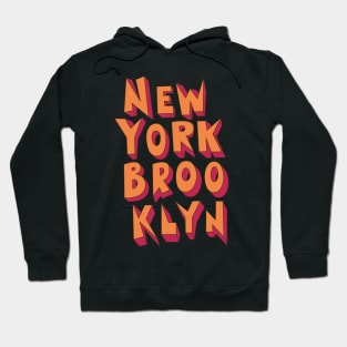 Vibrant Brooklyn: Embrace the Bold Spirit of NYC's Hip Heart Hoodie